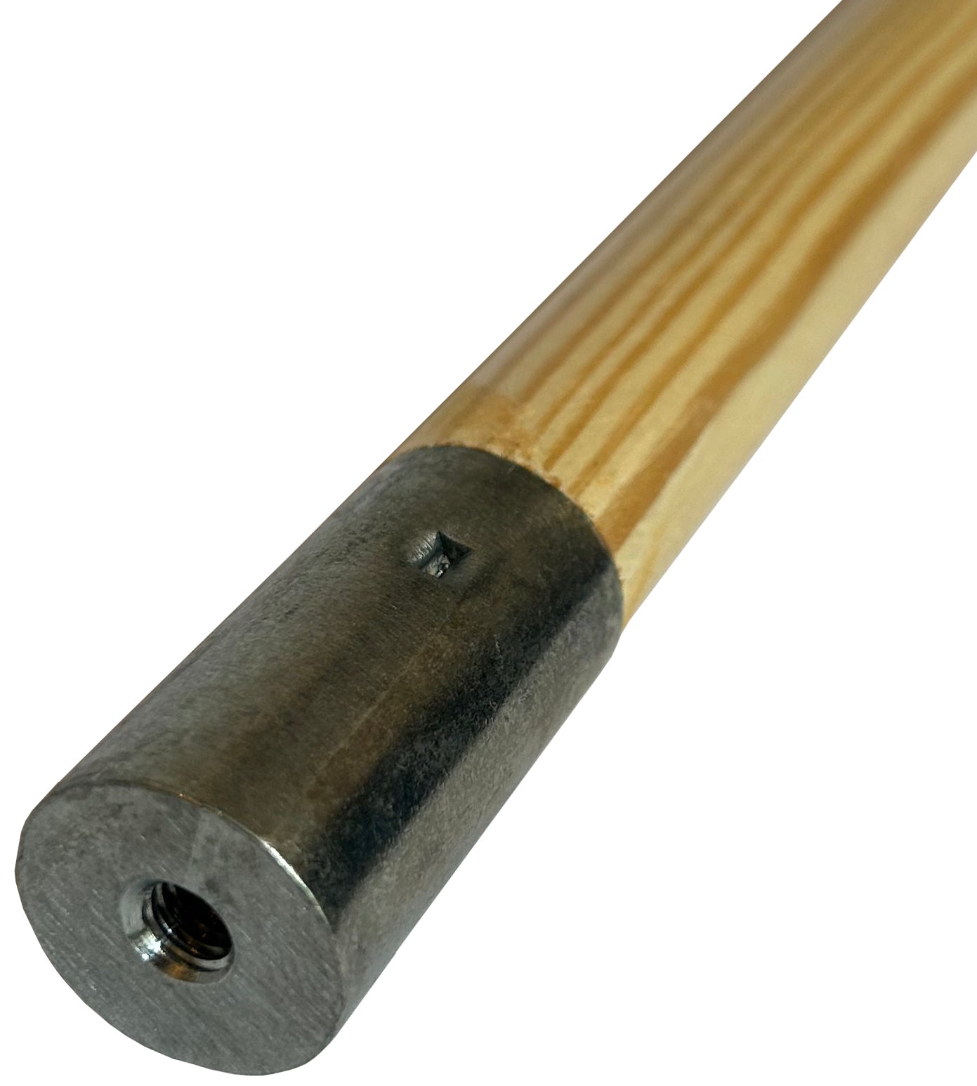 Wood Wet Mop Handle - Bolt Fitting Style