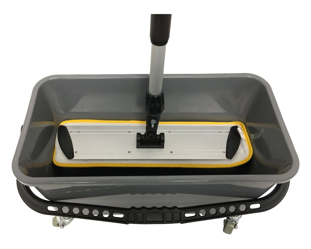 Microfiber Flat Mop and Bucket System