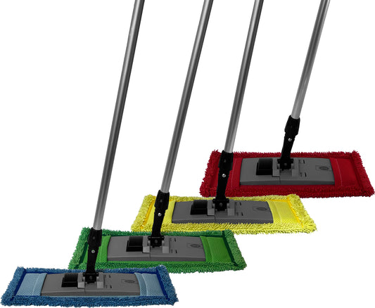 Microfiber Closed-loop Mesh Pocket Mop